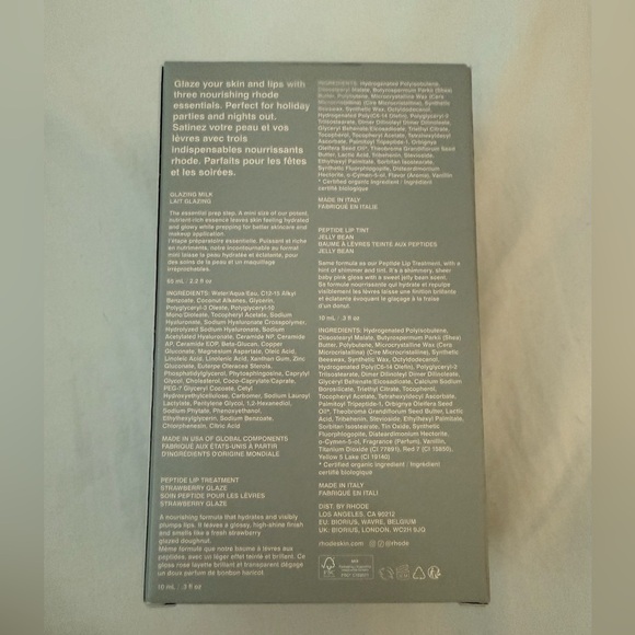 NIB! Rhode Holiday 2025 Glazed Trio gift Set - Picture 4 of 5